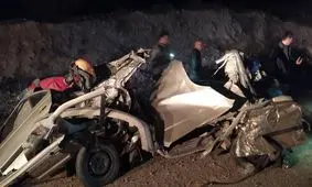 زخمی شدن ۳۵ نفر در تصادف ۲ تویوتای حامل اتباع بیگانه غیرمجاز