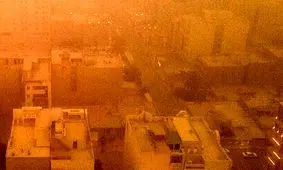 خوزستان زیر گرد و غبار؛ غلظت خاک در حمیدیه ۲۶ برابر حد مجاز

