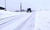 بارش سنگین برف در ملایر/ رانندگان از تردد غیر ضرور پرهیز کنند

