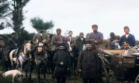 تصویر دیده نشده از مظفرالدین‌شاه در سفر به گیلان