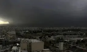 تاریکی تهران ناشی از ترکیب دود و ابرناکی است