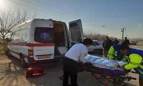 انحراف اتوبوس مسافربری در محور مرودشت-شیراز با هشت مصدوم