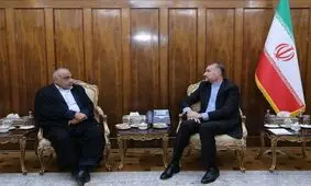 دیدار نخست وزیر پیشین عراق با امیرعبداللهیان