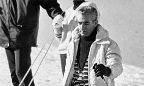 سفر در زمان؛ محمدرضا پهلوی و فرح دیبا در المپیک زمستانی اتریش؛ سال 1342/ عکس

