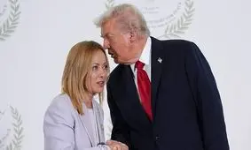 ترامپ: نخست وزیر ایتالیا انسان خوبی است اما در جنگ با ایران کمکی به ما نکرد