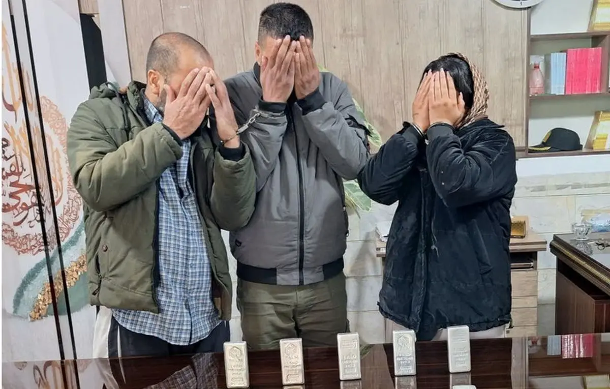 انهدام باند سرقت شمش نقره در ورامین/ دستگیری ۳ متهم و کشف ۱۰ کیلوگرم اموال مسروقه 