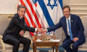 گفت‌وگوی وزیرخارجه آمریکا و رییس رژیم اسراییل درباره ایران

