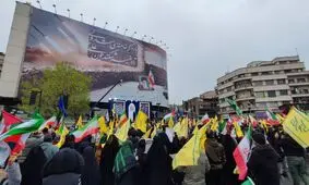 کدام شخصیتهای سیاسی در راهپیمایی روز قدس امسال شرکت کردند؟/ تصاویر