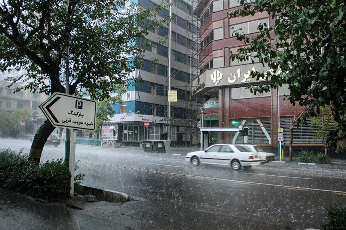 هشدار هواشناسی نسبت به رگبار باران در ۱۷ استان