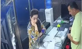 این زن جوان دزد طلافروشی مهرشهر کرج را می شناسید؟/ ویدئو