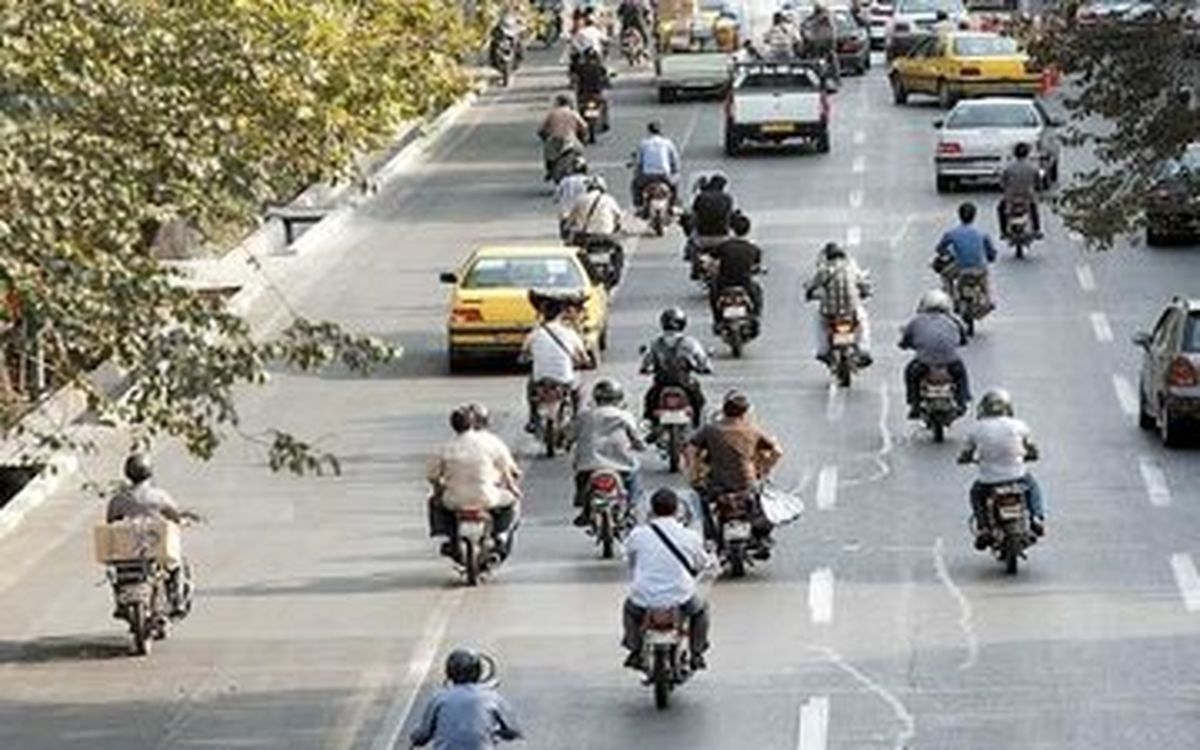 اجرای طرح ترافیک برای موتورسواران در تهران