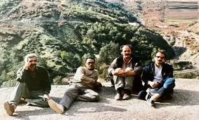 عکس های دیده نشده از کیومرث پوراحمد؛ از بام رودبار با کیارستمی تا آخرین دیدار با بی بی