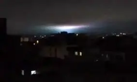 ماجرای نور آبی در آسمان کرج چه بود؟