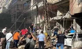 حمله هوایی اسرائیل به ساختمانی در ضاحیه جنوبی بیروت/  شهادت ۱۳ نفر و مجروح شدن ۶۶ نفر/ کارشناس صدا و سیما: نفر دوم حزب الله لبنان ترور شد/ ویدئو

