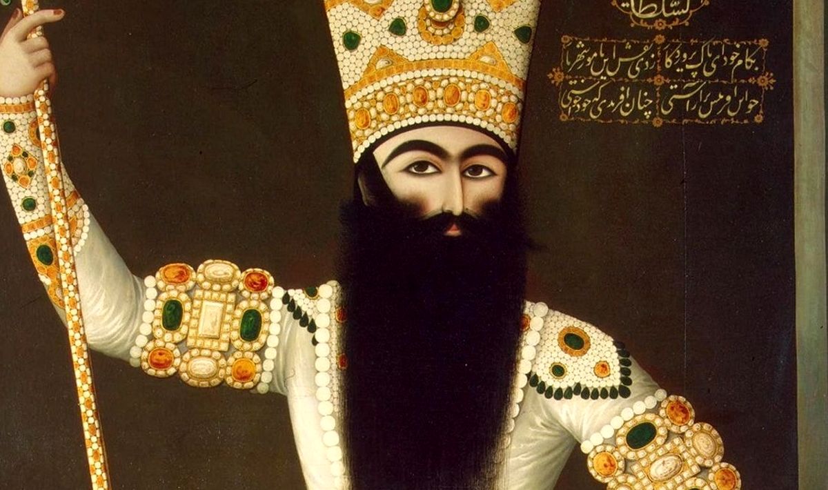  سفر به تاریخ؛ تصویر دیده‌ نشده از چهرۀ «دختر فتحعلی شاه» در یک نقاشی قاجاری 