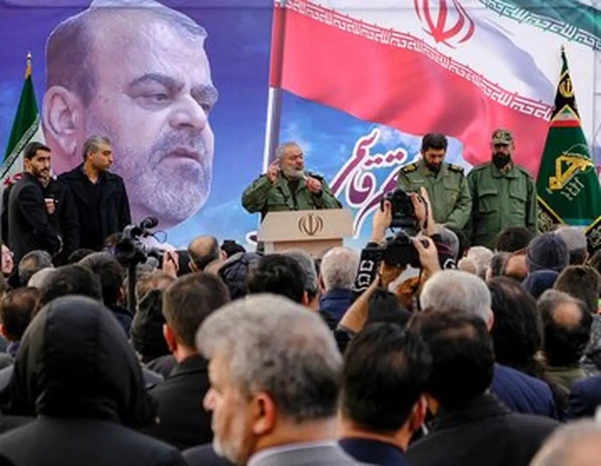«اعلام رسمی شهادت» سردار سرتیپ پاسدار رستم قاسمی به خانواده‌اش/ عکس

