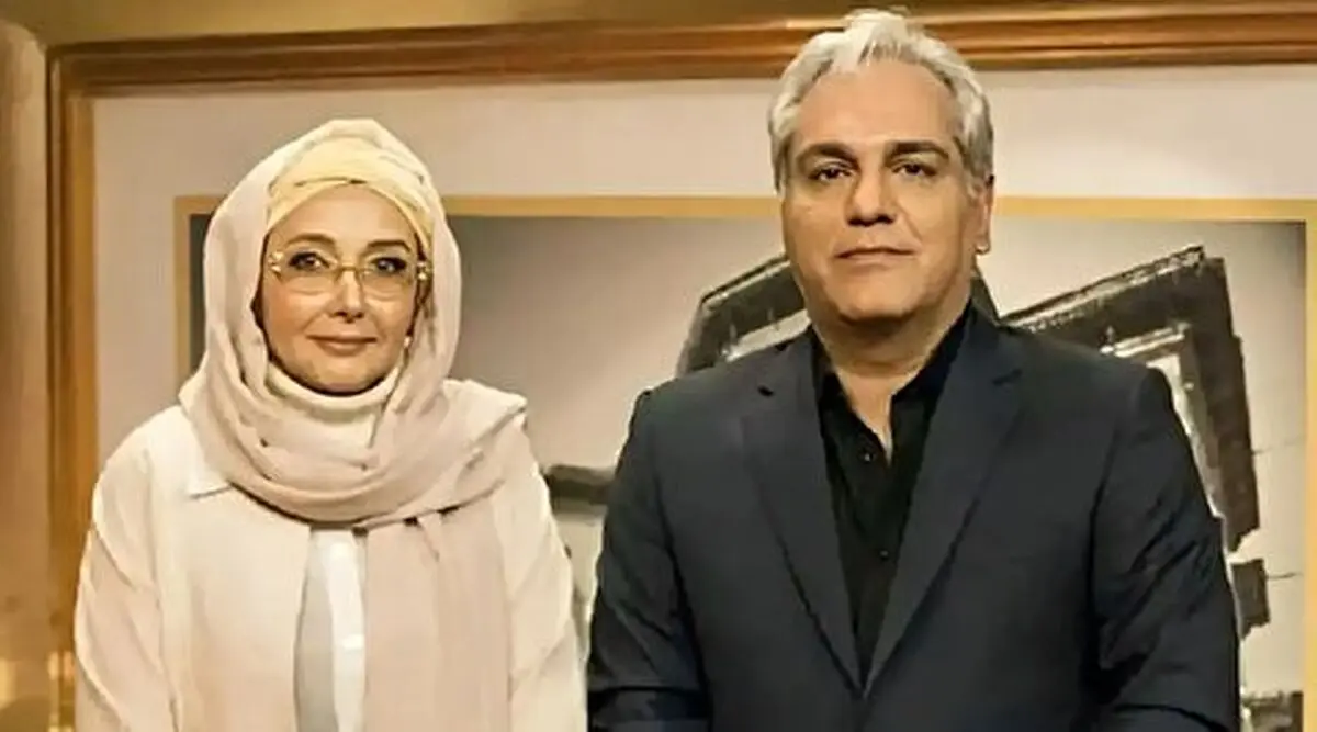 کتایون ریاحی به مهران مدیری: وقتی من بازیگر بودم شما بچه بودید/ ویدئو