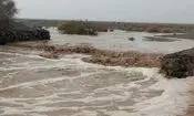 سیلاب در شاهرود و میامی و گرفتار شدن مسافران