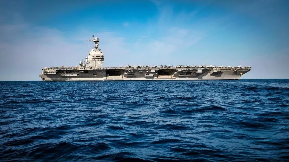 قُمار بزرگ روی آب | قوی‌ترین ناو جهان با نقطه‌ضعفی آشکار | همه‌چیز درباره  ناو یو‌اس‌اس جرالد آر. فورد که راهی خاورمیانه شده است