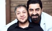 سفر به تاریخ؛ عکس یادگاری «مازیار (شهره) لرستانی» با «ناریه و عمره» در پشت‌صحنه «مختارنامه» 