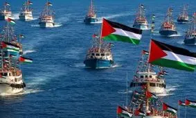 پیوستن شناورهای جدید به کاروان کشتی های فعالان صلح/ ویدئو