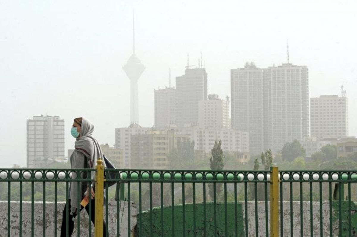 هوای تهران در شرایط قرمز؛ 3 ایستگاه در وضعیت بنفش!