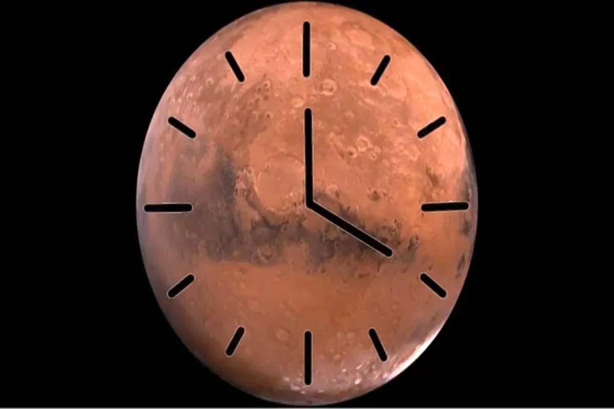 زمان در مریخ سریع‌تر از زمین می‌گذرد


