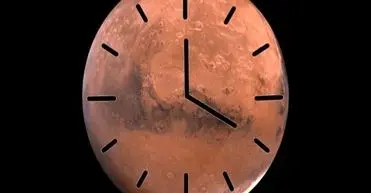 زمان در مریخ سریع‌تر از زمین می‌گذرد

