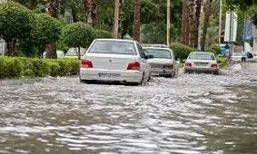  آبگرفتگی معابر شهری در بندرعباس/ ویدئو