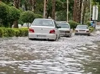  آبگرفتگی معابر شهری در بندرعباس/ ویدئو