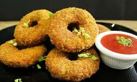 دونات سیب زمینی؛ شام لذیذ و آسان