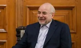 قالیباف وارد مسقط شد

