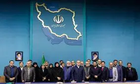 دیدار اعضای تشکل «صدای ملت» با رئیس‌جمهور

