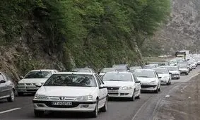 ترافیک سنگین در  محورهای شمالی