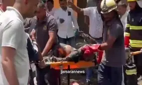 اولین تصاویر از سقوط هواپیما در هند/ ویدئو