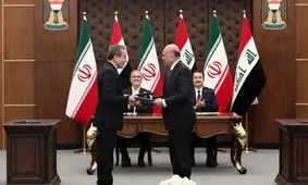 امضای 14 سند همکاری میان مقامات ایران و عراق

