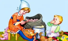 خطای تصویری زن در حال پوست کردن سیب زمینی را 6 ثانیه ای پیدا کنید