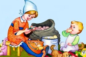 خطای تصویری زن در حال پوست کردن سیب زمینی را 6 ثانیه ای پیدا کنید