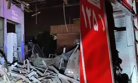 انفجار هولناک مخزن گاز نیسان در جایگاه سوخت جهرم