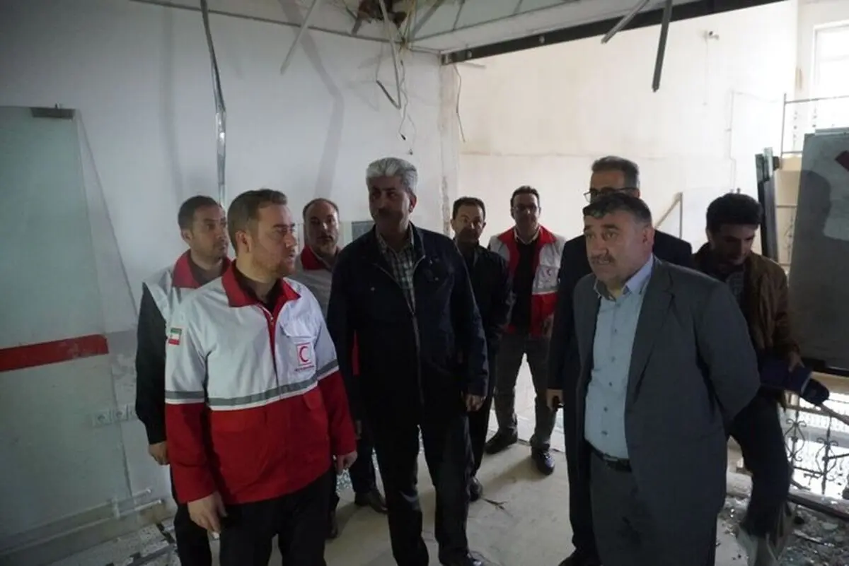 عملیات احداث مجدد هلال‌احمر مهاباد پس از تکمیل ارزیابی‌ها شروع می‌شود
