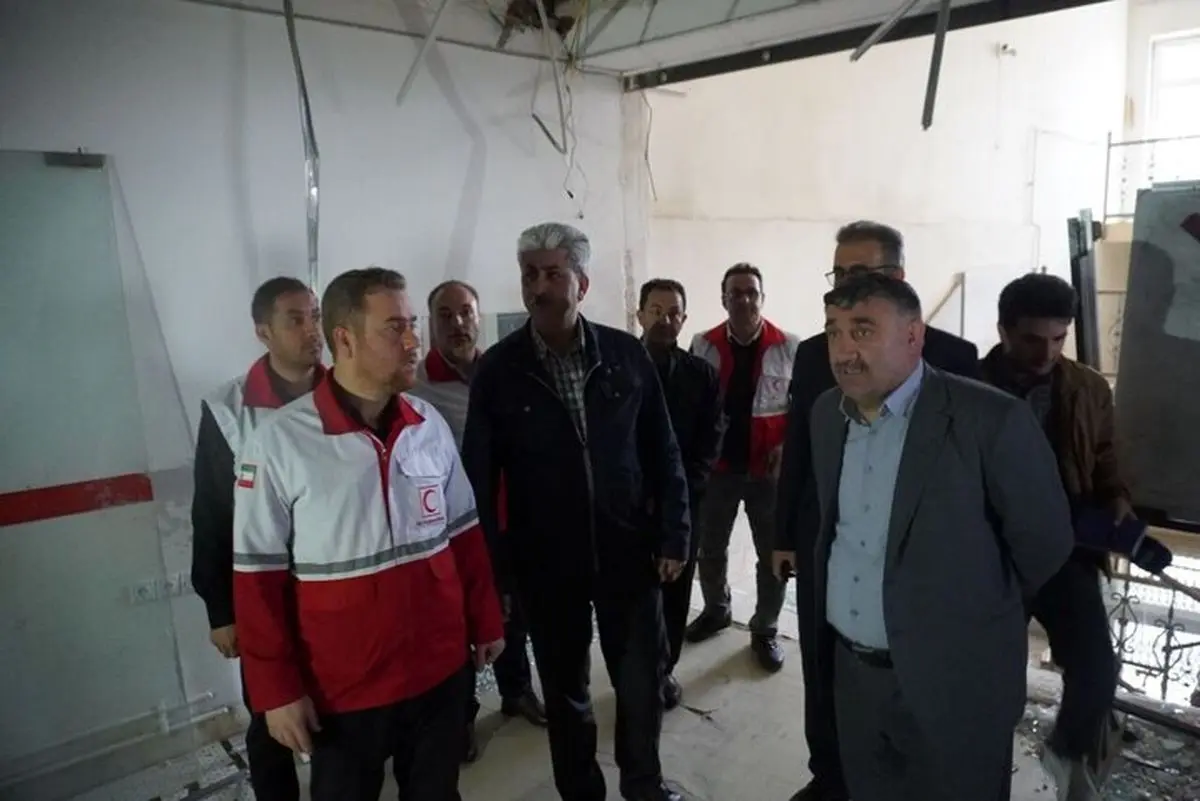 عملیات احداث مجدد هلال‌احمر مهاباد پس از تکمیل ارزیابی‌ها شروع می‌شود
