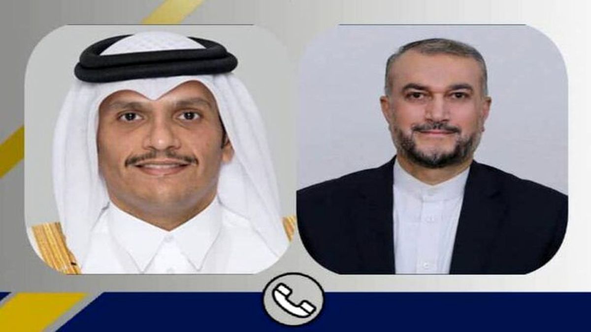 گفتگوی امیرعبداللهیان با نخست وزیر و وزیر امور خارجه قطر