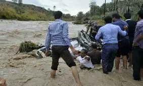 سه روستای شهرستان میناب در حال تخلیه/ ویدئو