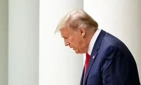 چهره درهم‌شکسته ترامپ پس از مرگ چارلی کرک/ ویدئو