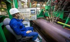 ثبت رکورد بی‌سابقه‌ی تولیدِ لوله ۳۶ اینچ در کارخانه ۴ شرکت لوله‌سازی اهواز