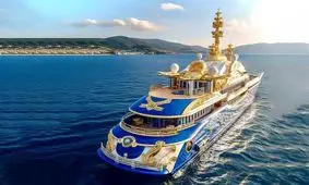 لوکس ترین قایق تفریحی شخصی را هوش مصنوعی طراحی کرد/ عکس
