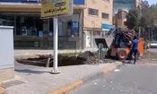 جزئیات فرونشست امروز اصفهان در خیابان هشت بهشت با عمق ۱۵ و عرض ۶ متر!/ ویدئو