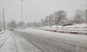 برف و باران در نقاط مختلف کشور