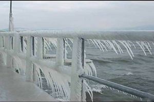سر خوردن وحشتناک خودرو‌ها روی پل یخ زده/ ویدئو