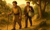 حکایت کتاب راهنمای کورها/ کلاه‌برداری مرد کور از فرد بینا در جاده